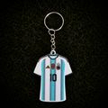 3D Printed Argentina Soccer Jersey NFC Keychain – Personalized with Name & Number | FIFA World Cup 2026 | Argentina Soccer Fan Gift