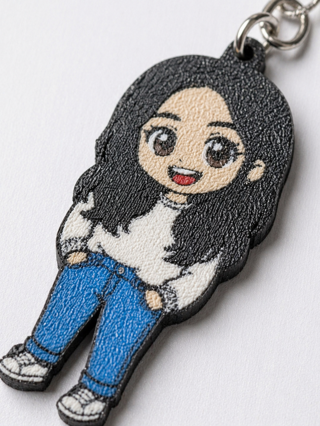 Custom Chibi Keychain – 3D Printed from Your Photo