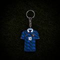 3D Printed France Soccer Jersey NFC Keychain – Personalized with Name & Number | FIFA World Cup 2026 | France Soccer Fan Gift