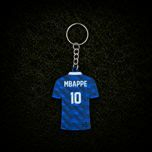 3D Printed France Soccer Jersey NFC Keychain – Personalized with Name & Number | FIFA World Cup 2026 | France Soccer Fan Gift