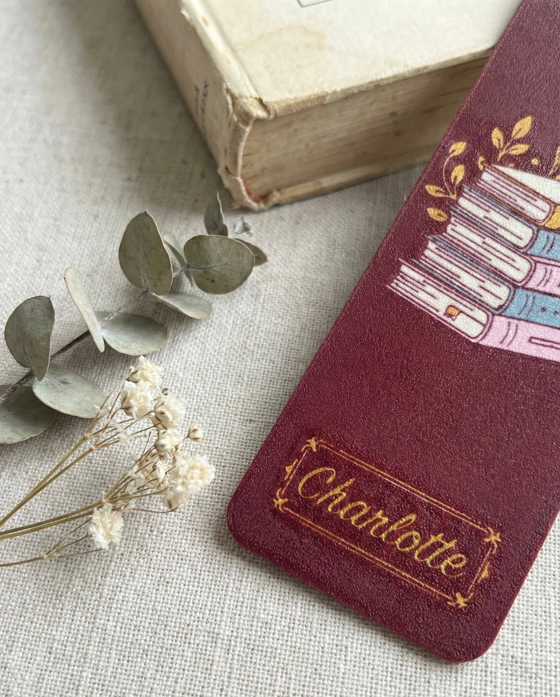 My Life Is a Reading List - 3D Printed Bookmark with Custom Name
