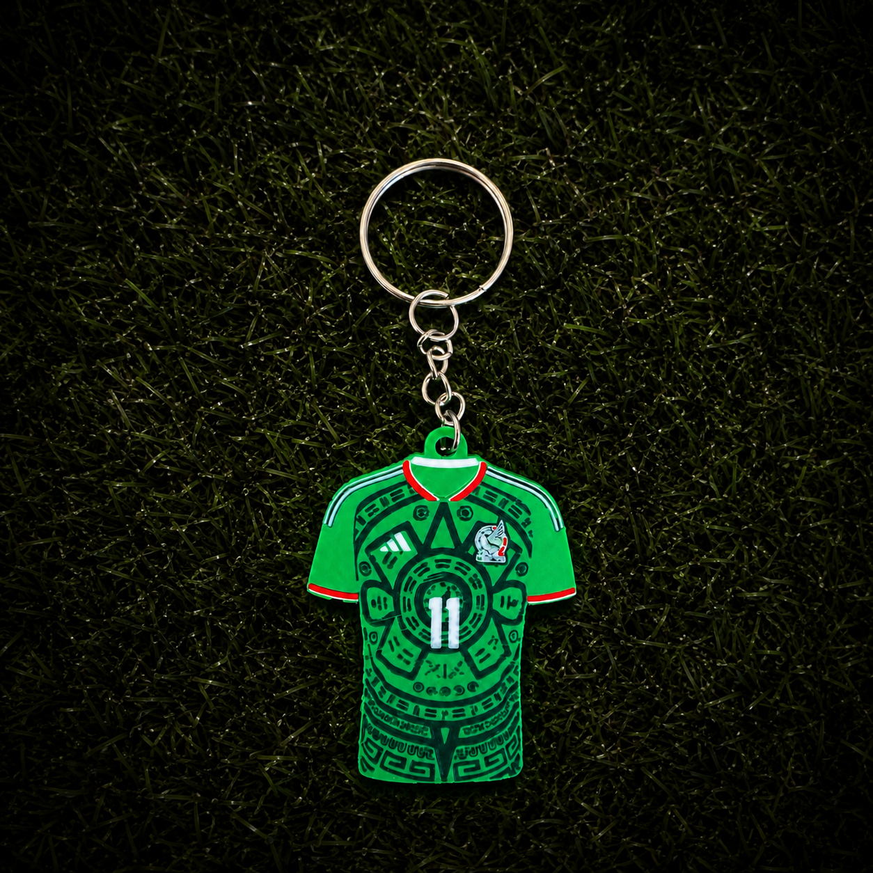 3D Printed Mexico Soccer Jersey NFC Keychain – Personalized with Name & Number | FIFA World Cup 2026 | Mexico Soccer Fan Gift