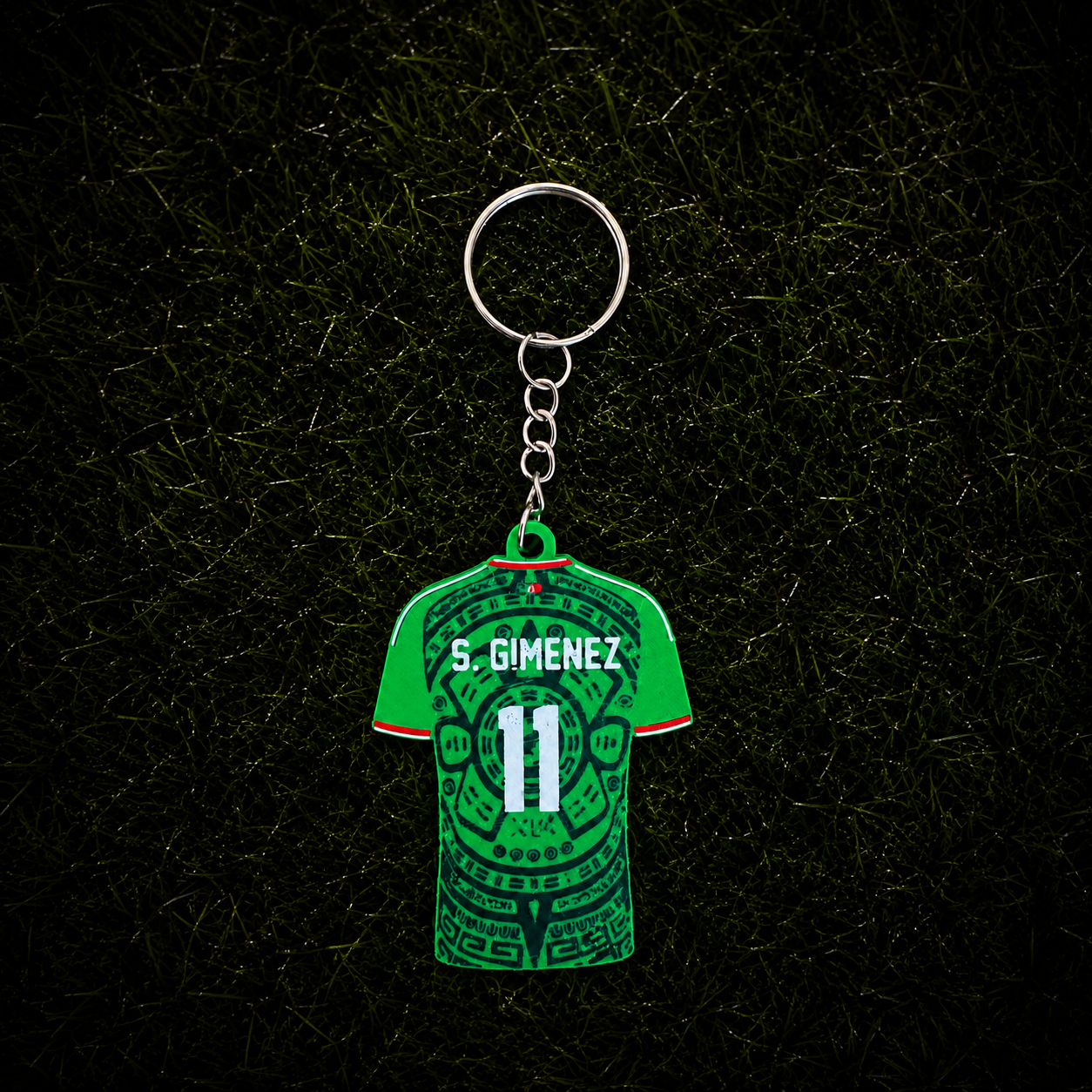 3D Printed Mexico Soccer Jersey NFC Keychain – Personalized with Name & Number | FIFA World Cup 2026 | Mexico Soccer Fan Gift