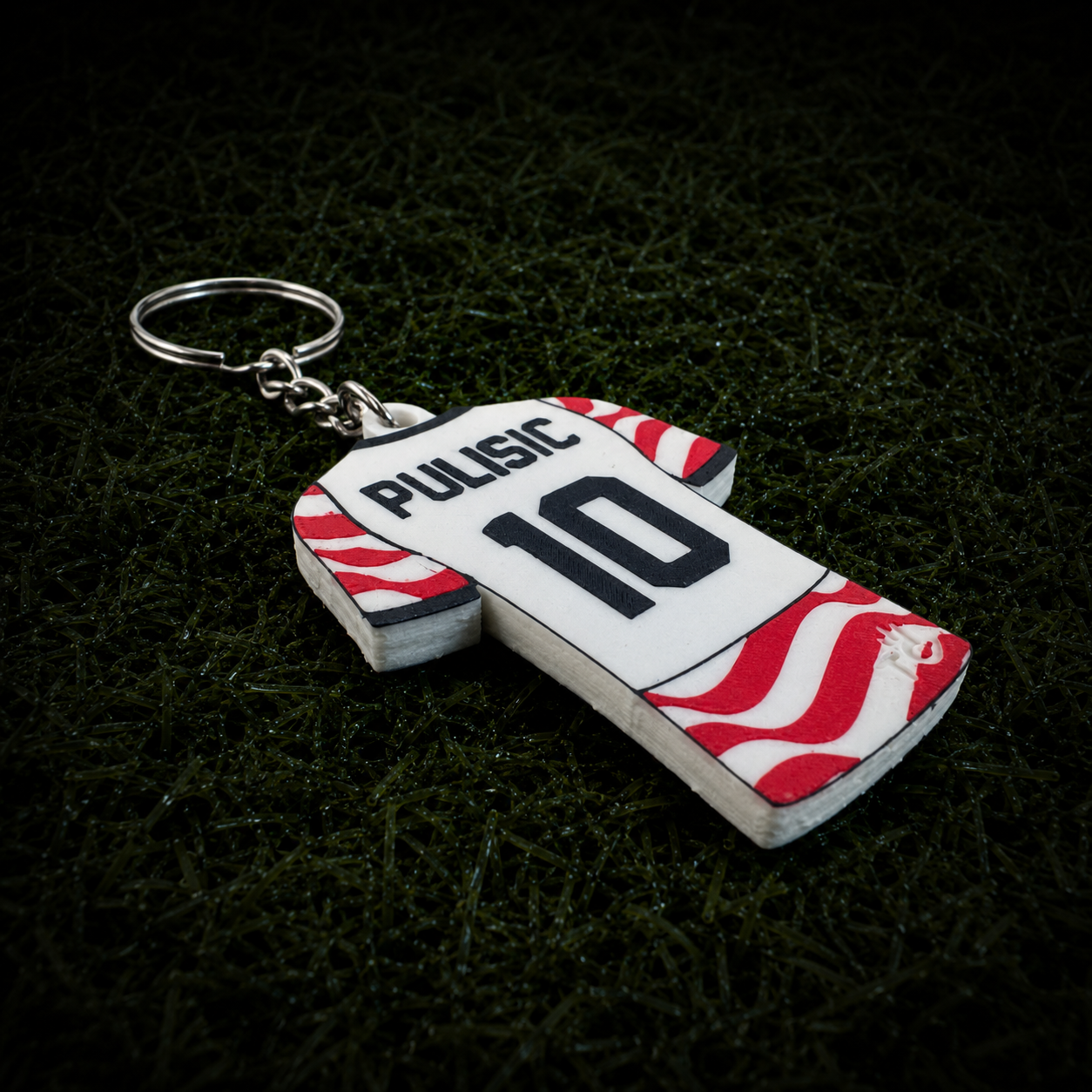 3D Printed USA Soccer Jersey NFC Keychain – Personalized with Name & Number | FIFA World Cup 2026 | US Soccer Fan Gift
